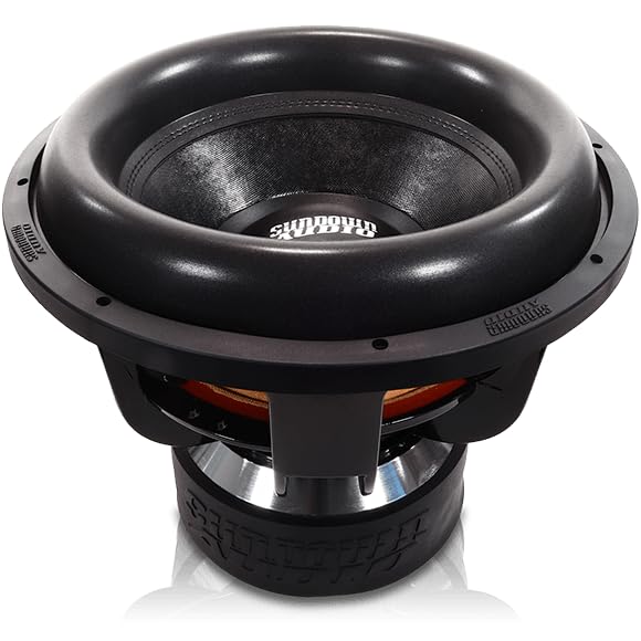 Sundown Audio X v.3 15" Subwoofer – Dual 2 Ohm, 2500W RMS/5000W Peak, 3" VC, 30mm Xmax, Mega-Roll v.2 Surround, Triple Stack Motor, Deep Bass SPL Sub for Ported Enclosures