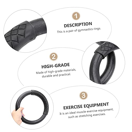 Anillas de gimnasia ABS para entrenamiento y ejercicio miniatura 6