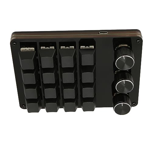 Mini clavier mécanique Bluetooth 16 touches et 3 boutons programmables USB - 7