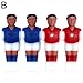 TNNOKL Foosball Player Football Foosball Table Guys Table Football Machine Accessory for Table Soccer Game Entertainment