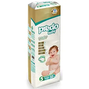 Predo Baby Junior Advantage Pack Diapers (11-25 Kg, 32 Piece)
