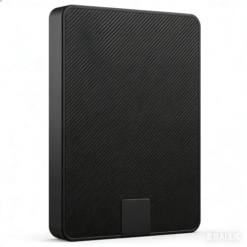 JUEVEBEBE External Hard Drive 2TB, SSD Portable Solid State, Ultra-Thin USB 3.0, Suitable for PC, TV, Laptop, Desktop【Black】