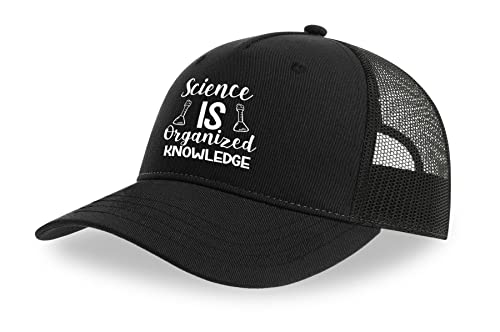 Casquette de camionneur en coton noir taille unique style trucker ajustable et aéré