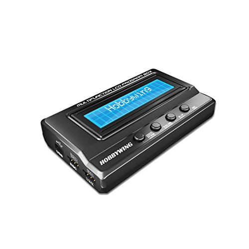 Hobbywing LCD Program Box 3 in 1 Multifunction LiPo Battery Voltmeter With Voltage