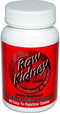 Ultra Glandulars Ultra Raw Thymus 200mg - 60 Tablets