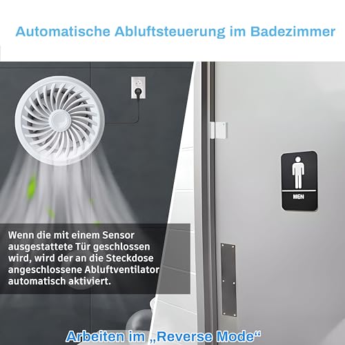 Fensterkontaktschalter für Funk-Abluftsteuerung von Souphran