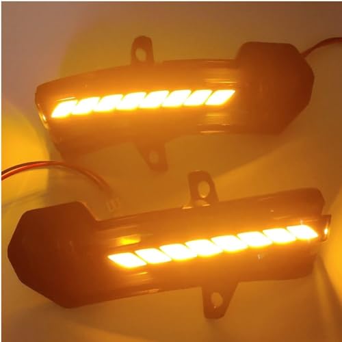 Intermitentes LED para Chevy Blazer 2019-2022 luces dinámicas de retrovisor 6
