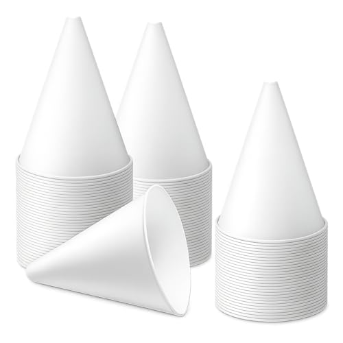 SWPHRT 100PCS Disposable Car Engine Oil Funnels Paper No-Spill Foldable Vehicle Change Fluid Funnels Multi-Purpose Automotive Fluid Gas Cone Dispenser Universal for SUV RV Pickup