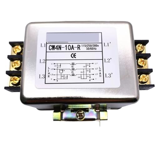 Filtro de potencia monofásico CW4L2-20A-R para carril reductor de ruido CA 220V 2