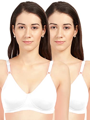 Image of SONARI Olivia Womens Non Padded Tshirt Bra | Wire Free, Adjustable Straps, Hook & Eye Closure, Soft & Stretchable, Cotton Material and Moderate Coverage, Handwash Only