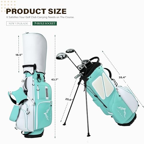 uniHimal 7-Way Lightweight Golf Stand Bag