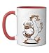 Off To Teach Fifth Grade Cute Goose Teacher Back To School Ceramic Mug, Red/White