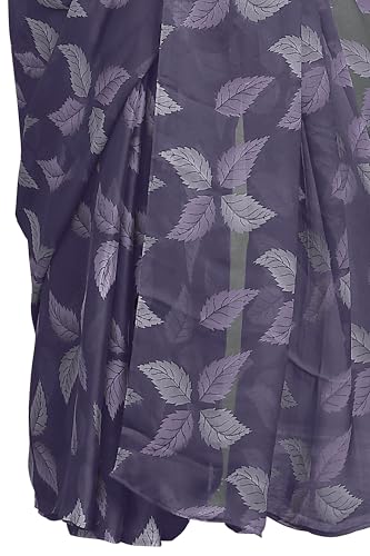 Image of MIRCHI FASHION Saree for Woman Chiffon Floral Printed | Lightweight Comfortable Daily Wear Women's Sari with Unstitched Blouse Piece (Available in 15 Colors)