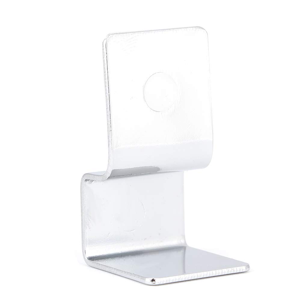 KIMISS 4 Pièces en Acier Inoxydable, Support de Support Aquarium Couvercle de Réservoir de Poisson en Verre Couvercle de Réservoir de Poisson Couvercle D'aquarium Monture Clip5mm (5mm (4