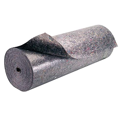 Maurer 12060002 Feltro multiuso per pavimento, assorbente, antiscivolo, 25 x 1 m, 180-210 gr/m2