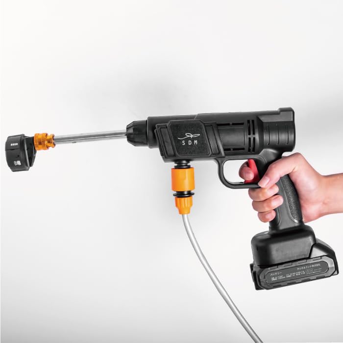 Amazon | デジタルランド 新型コードレス式高圧洗浄機＋ 家庭用 2.8MPa