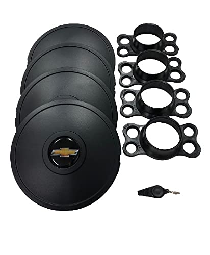 Jogo de Calotas de Centro Miollo para GM Celta Aro 13 2000/2016 Estilo Tradicional Preto