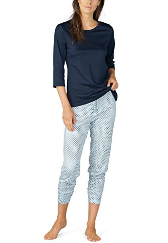 Preisvergleich Produktbild Mey Night Serie Sonja Damen Schlafanzüge 7 / 8 Blau 50