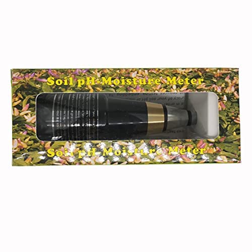 Soil Mositure Meter PH Tester Meter with Range 3 to 8pH for Gardens Planters Lawn Maintenance Greenhouses Vegetable Produce