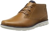 Timberland Mens Earthkeepers® Bradstreet Plain Toe Chukka Light Brown Full-Grain 7 EE - Wide