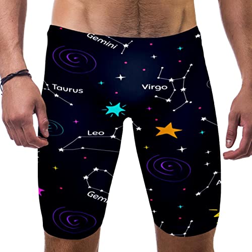 Traje de baño de natación de color oscuro para entrenar en la piscina