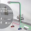 Grifos-Cocina-Fregadero-CECIPA-Grifo-Osmosis-3-Vias-con-2-Salidas-Grifo-de-Cocina-para-Agua-Potable-con-Palanca-Doble-Giratorio-de-360-Acero-Inoxidable-Cepillado