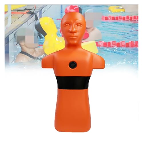 Dummy flotante para entrenamiento acuático color naranja miniatura 1
