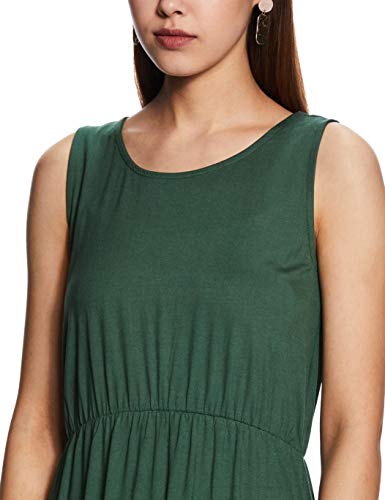 Image of Amazon Brand - Symbol Women's Rayon Fit and Flare Midi Dress