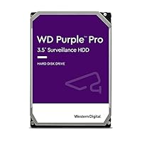 Western Digital 18TB WD Purple Pro Surveillance Internal Hard Drive HDD - SATA 6 Gb/s, 512 MB Cache, 3.5&quot; - WD181PURP