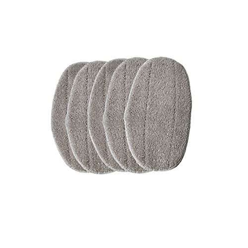 ZRF 5 Stück für Leifheit Cleantenso Dampfreiniger Ersatztuch, Mikrofaser Cover