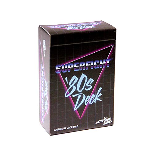 Skybound Superfight ‘80s Deck: 100 Eighties Cards for The Game of Absurd Arguments | for Kids Teens Adults, 3 Players or More Ages 8+