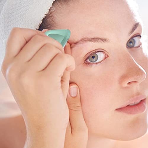 Lâminas de Sobrancelha Triângulo | Navalhas de rosto triangular para mulheres - Lâminas Faciais Triâ