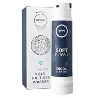 GROHE Blue, Austauschfilter Soft, L-Size, 2500l Kapazität (reduziert geschmacksstörende Stoffe wie Chlor, Kalk und Mikroplastik im Trinkwasser, für Blue Professional, Pure, Red), 40412001