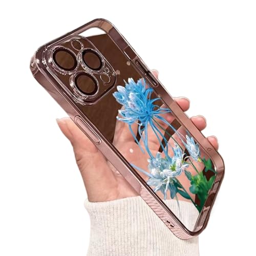 YUINJP iPhone16/15P[X ފ݉ bL͗l CX  I  GǍD P[X JYی X}zJo[ ACtHp IVANZT[ (iPhone14promax,ԃsN)
