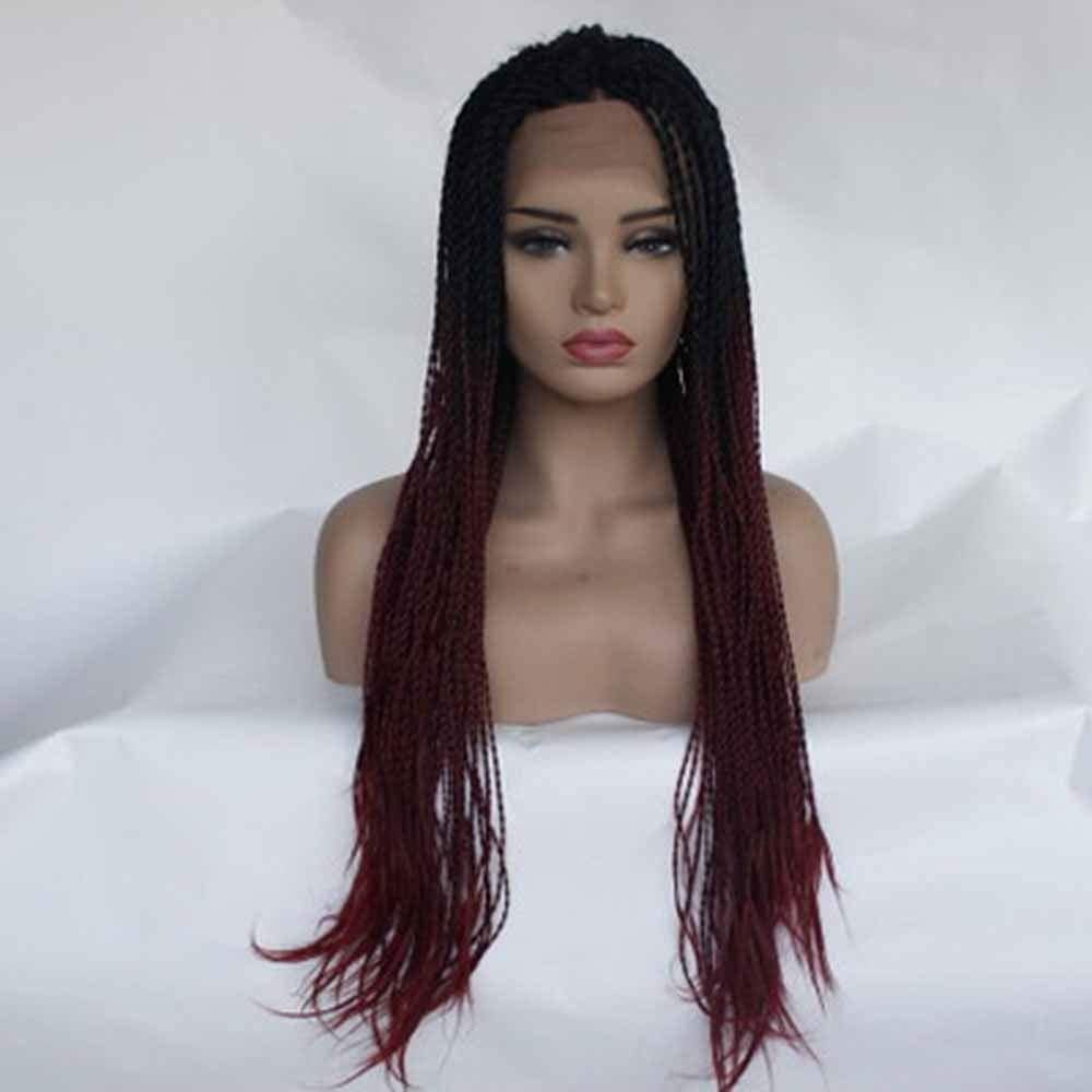 Perruque européenne avant dentelle pour coiffure de soirée chic