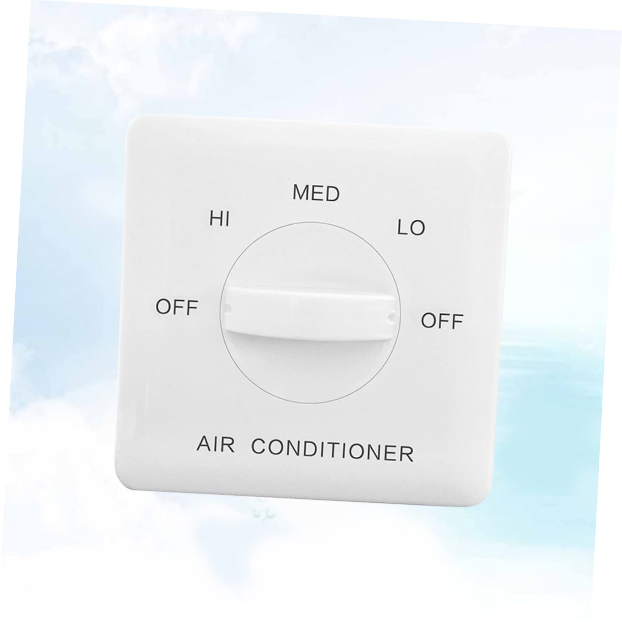 Interruttore Controllo Per Ventilatori Per Fan Coil Regolatore Temperatura Per Resistente e Antincendio Adatto Per Sistemi Climatizzazione Centralizzati