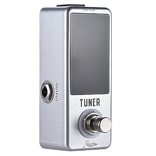 Tuner Pédal,HUIOP Mini Chromatic Tuner effet de la pédale LED Display True Bypass pour Guitare Basse,guitare Pédal - Les Beatles, Paul McCartney, John Lennon, RIngo Starr, George Harrison Tuner Pédal,HUIOP Mini Chromatic Tuner effet de la pédale LED Display True Bypass pour Guitare Basse,guitare Pédal – Image 7