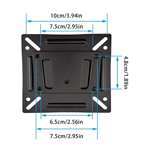 Tv Wall Mount Bracket Aluminium Alloy Wall Mount Bracket For 14-32 Inch Lcd Tv Large Load Solid Support Wall Tv Mount Rv Tv Wall Mount For Camper Trailer Motorhome Boat Truck #TOP2