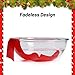 FAKILO Red Satin Ribbon 4 Inch x 22 yd Wide for Grand Opening Business Cuttings Ceremony Bow Christmas Festival Decor