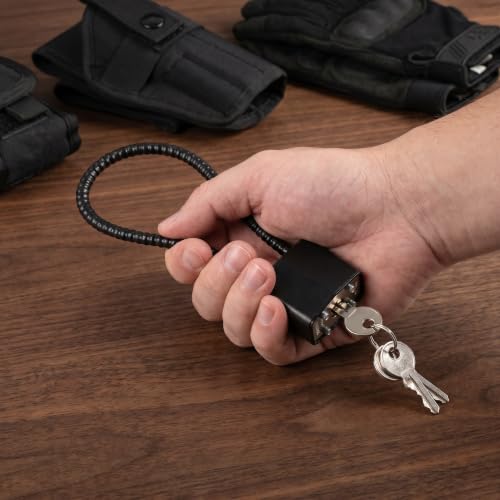 Cable Lock Lurrose 2 Piezas, con Llave, para Bicicleta miniatura 4