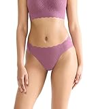 Fil recyclé certifié grs Sloggi Culotte Jambes Hautes Zero Feel Bliss pour Femme, Clover, Violet Taille M, Clover Violet, M