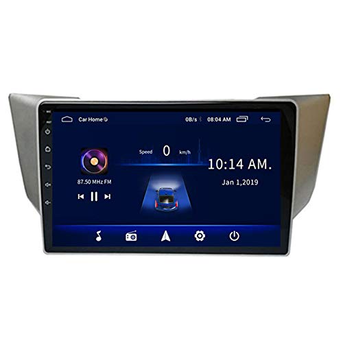 Android 8.1 Autoradio Passt für Lexus RX300 RX330 RX350 RX400H 2003-2010 GPS Navigation Rückfahrkamera 9 Inch Unterstützung Lenkradsteuerung