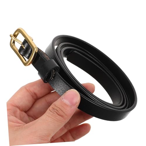 LIFKOME Adjustable Narrow PU Waist Belt for Women Stylish Minimalist Design with Buckle for Jeans Dresses Pants Durable Versatile Fashion Accessory4