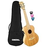 Cuerdas de carbono de alta calidad para un mejor sonido, incluye funda acolchada y 3 púas
