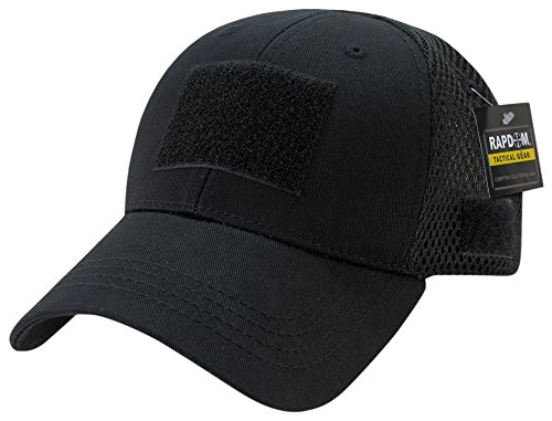 RapDom táctica Baja Corona Air  Funda de Malla, Hombre, Negro