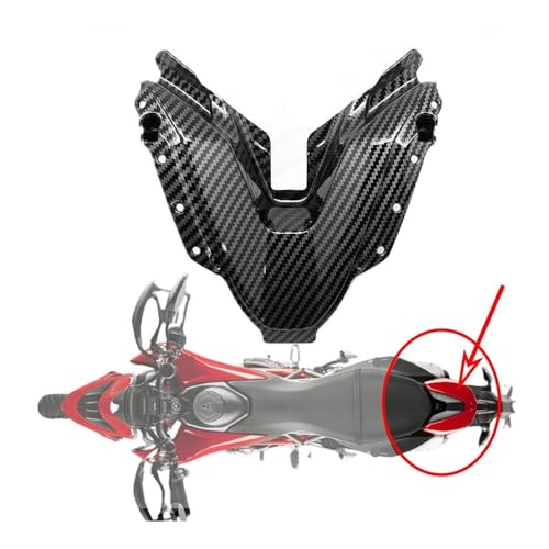 Couvercle queue centrale pour Hypermotard 950 anti rayures - 2