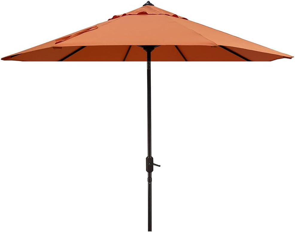 Bayside21 9 Feet Outdoor Patio Umbrella with Crank and Tilt, Excellent Sun Protection Umbrella Canopy, UPF 50+