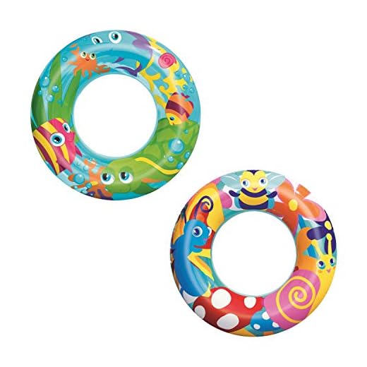 Bestway 36013 - Flotador Hinchable Infantil Dibujos 56 Cm