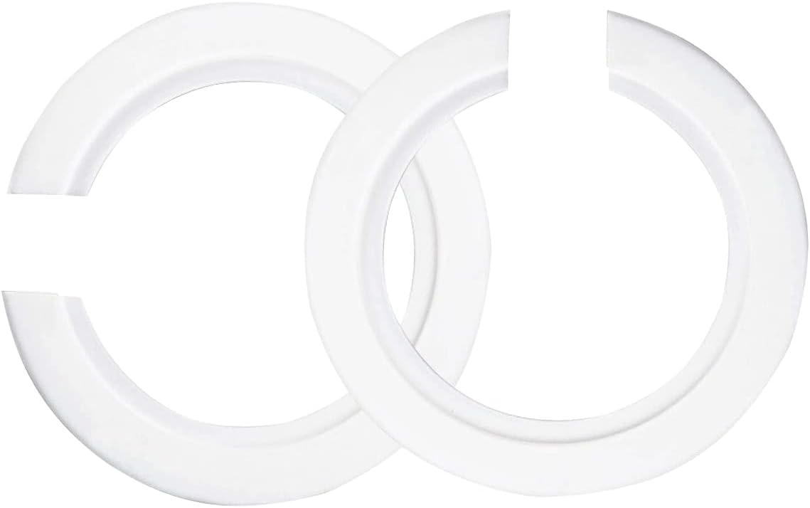 2pcs E27 to E14 Plastic Lamp Shade Ring Converter,Lampshade Reducer