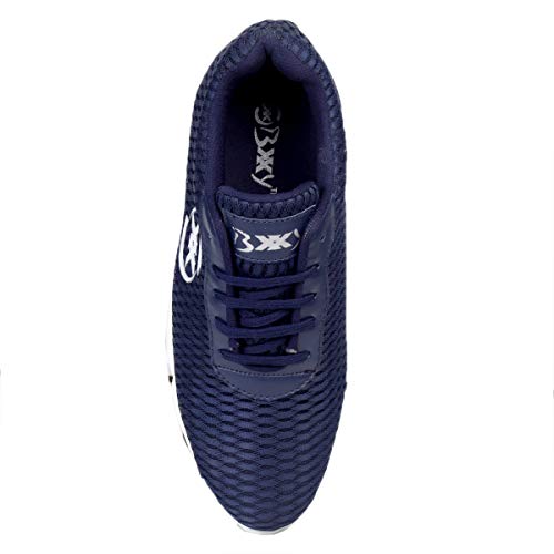 BXXY Men's 3 Inch Hidden Height Increasing Casual Sports Outdoor Lace-Up Shoes.